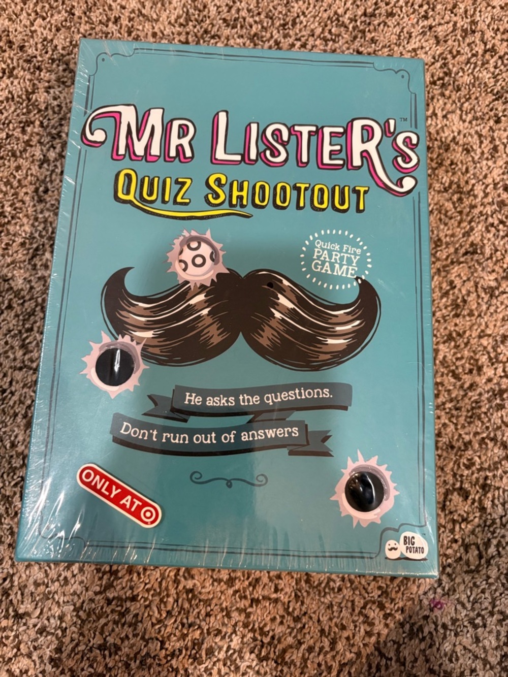 Quiz Shootout Party Game - Teal